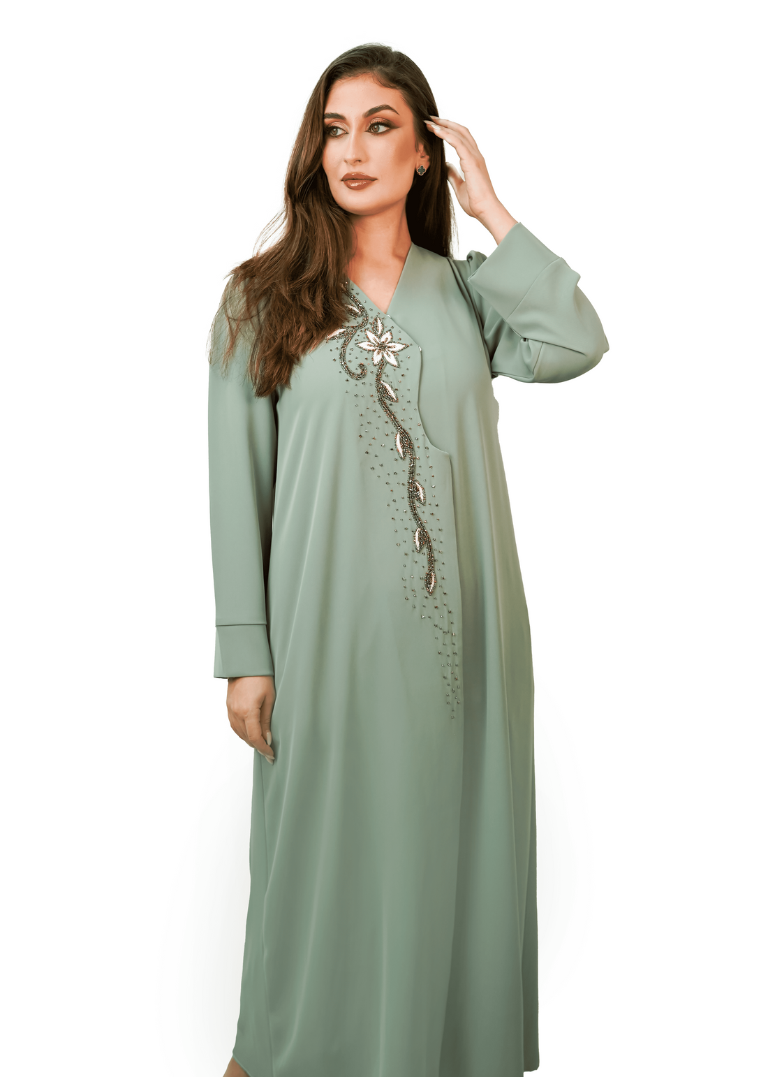 Jade Mist Abaya