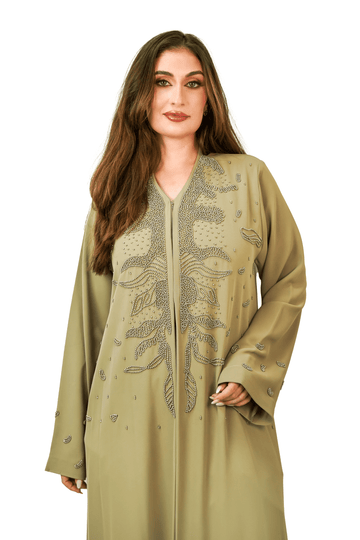 Golden Sage Abaya