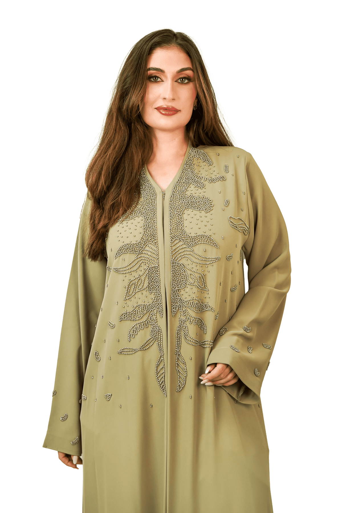 Golden Sage Abaya