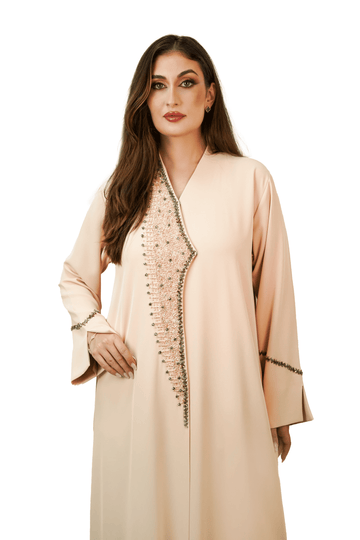 Creamy Beige Abaya